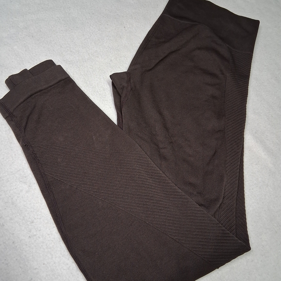 Athletic Works Pants - Athletic Works Chocolate Brown Leggings